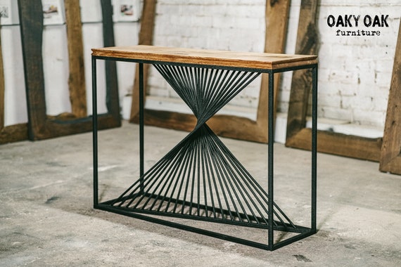 Console Table Side Table Industrial Furniture Rustic