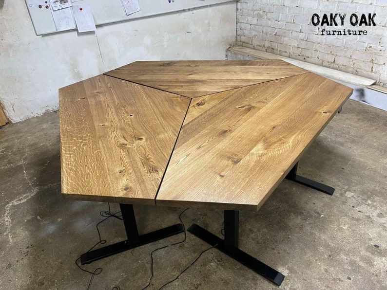 Work desk / Industrial desk / Industrial table / Wood / Industrial furniture / Wood working / Office desk / Office furniture image 5