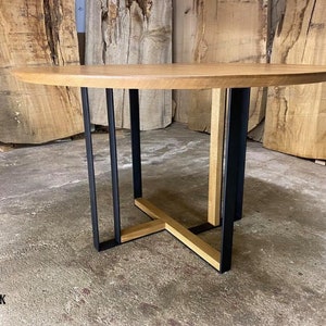 Dining table / Industrial table / Industrial furniture / Table / Farmhouse table / Kitchen table / Wood / Furniture / Dining room furniture