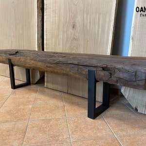 Oak TV table / TV table / Industrial TV table / Industrial table / Industrial furniture / Rustic furniture / Rustic table / Handmade table