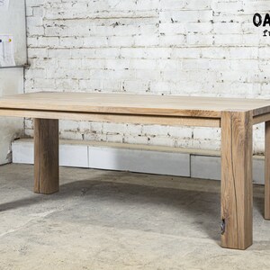 Dining table / Industrial table / Industrial furniture / Table / Farmhouse table / Kitchen table / Wood / Furniture / Dining room furniture
