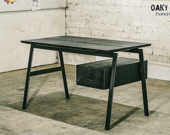 Schreibtisch / Schreibtisch / Tisch / Industrietisch / Industriemöbel / Büromöbel / Holz / Möbel / Handmade