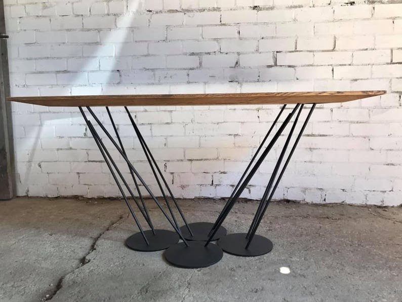 Esstisch / Industrietisch / Industriemöbel / Holz / Bauernhaus | Etsy