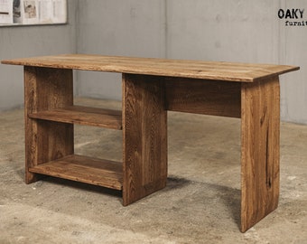 Bureau / Bureau / Table / Table industrielle / Mobilier industriel / Mobilier de bureau / Bois / Meubles / Fait main