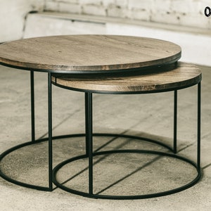 Coffee table / Industrial furniture / Wood table / Wood furniture / Rustic furniture / Home decor / Rustic home decor / Industrial decor