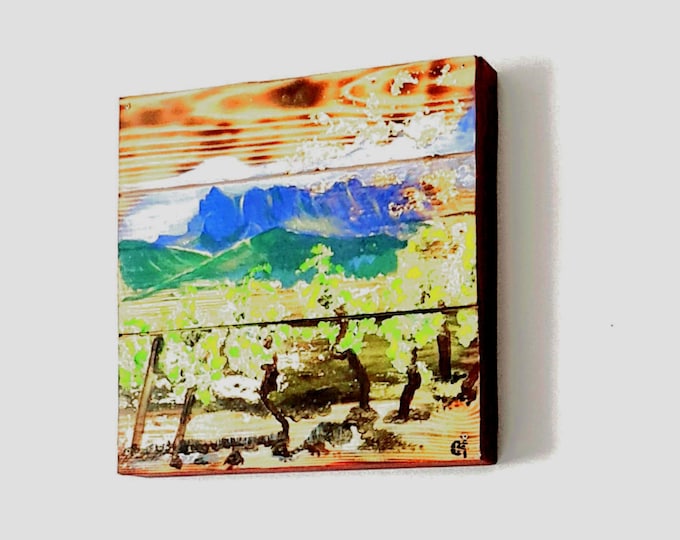 Painting vines and forest