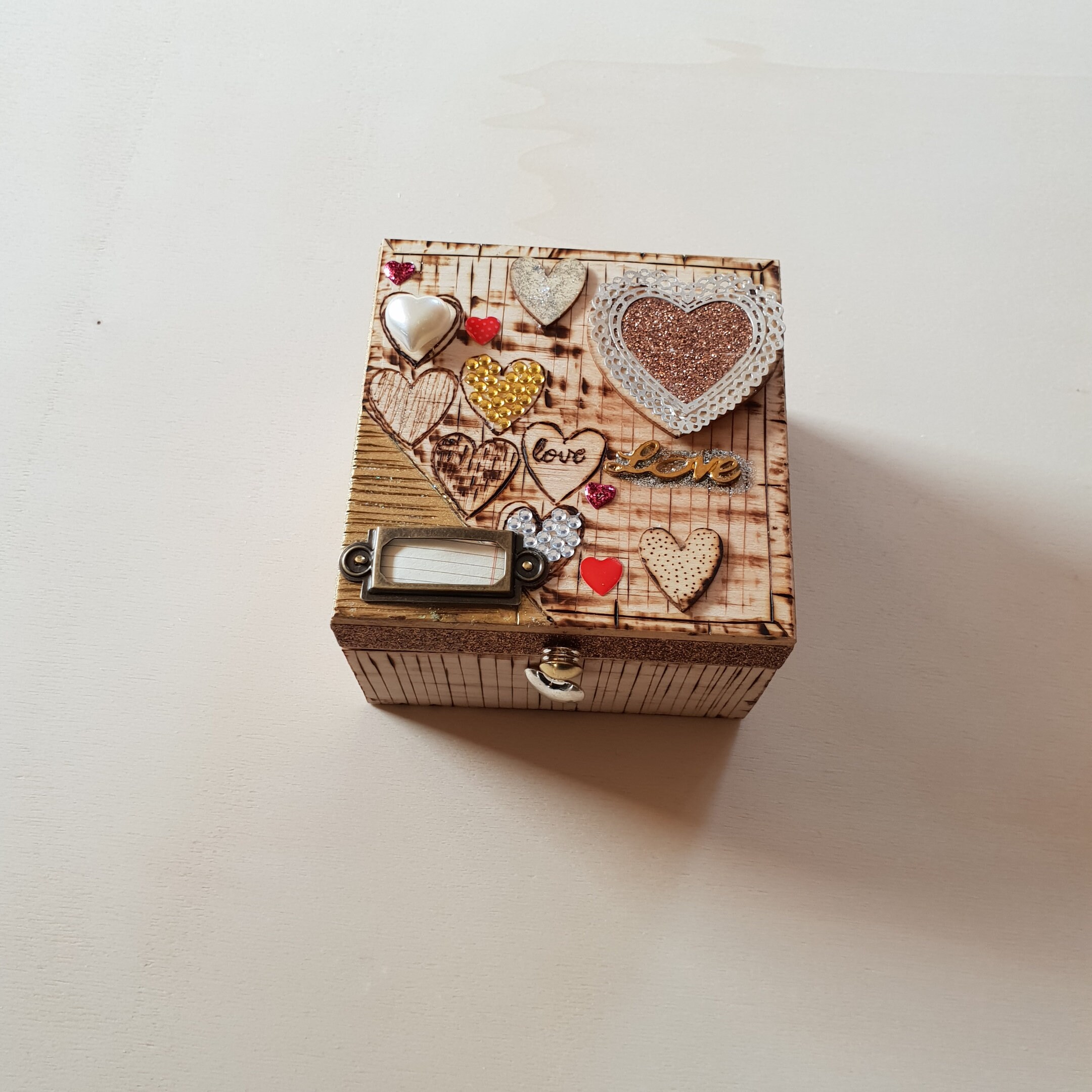 square jewelry box