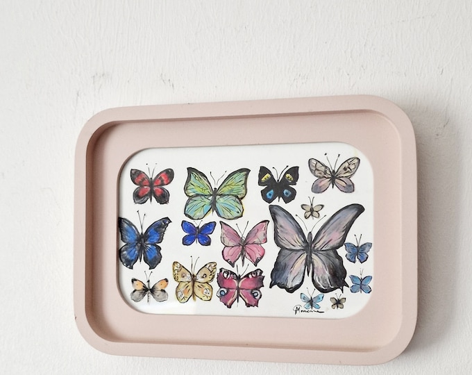 Decorative painting butterflies