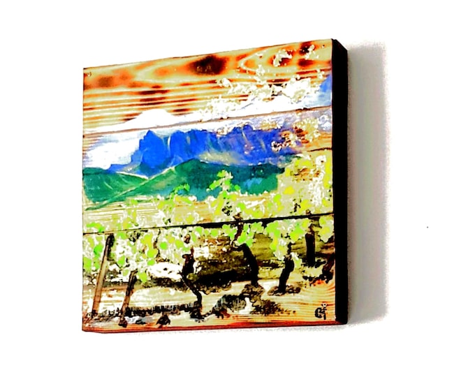 Painting vines and forest