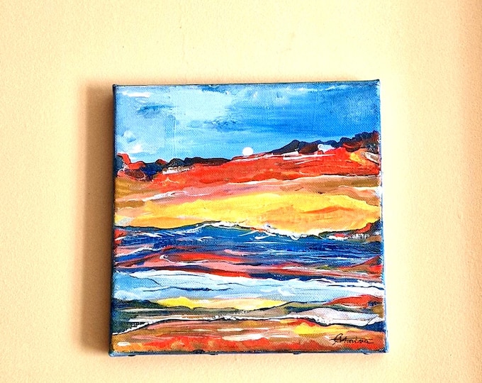 Sunset painting