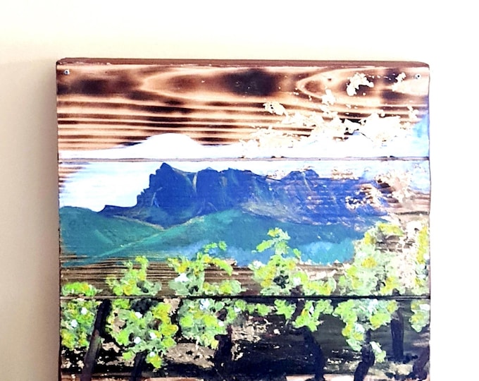 Painting vines and forest