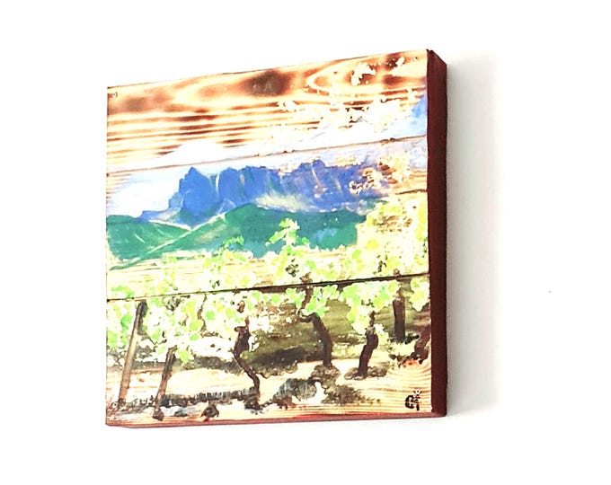 Painting vines and forest