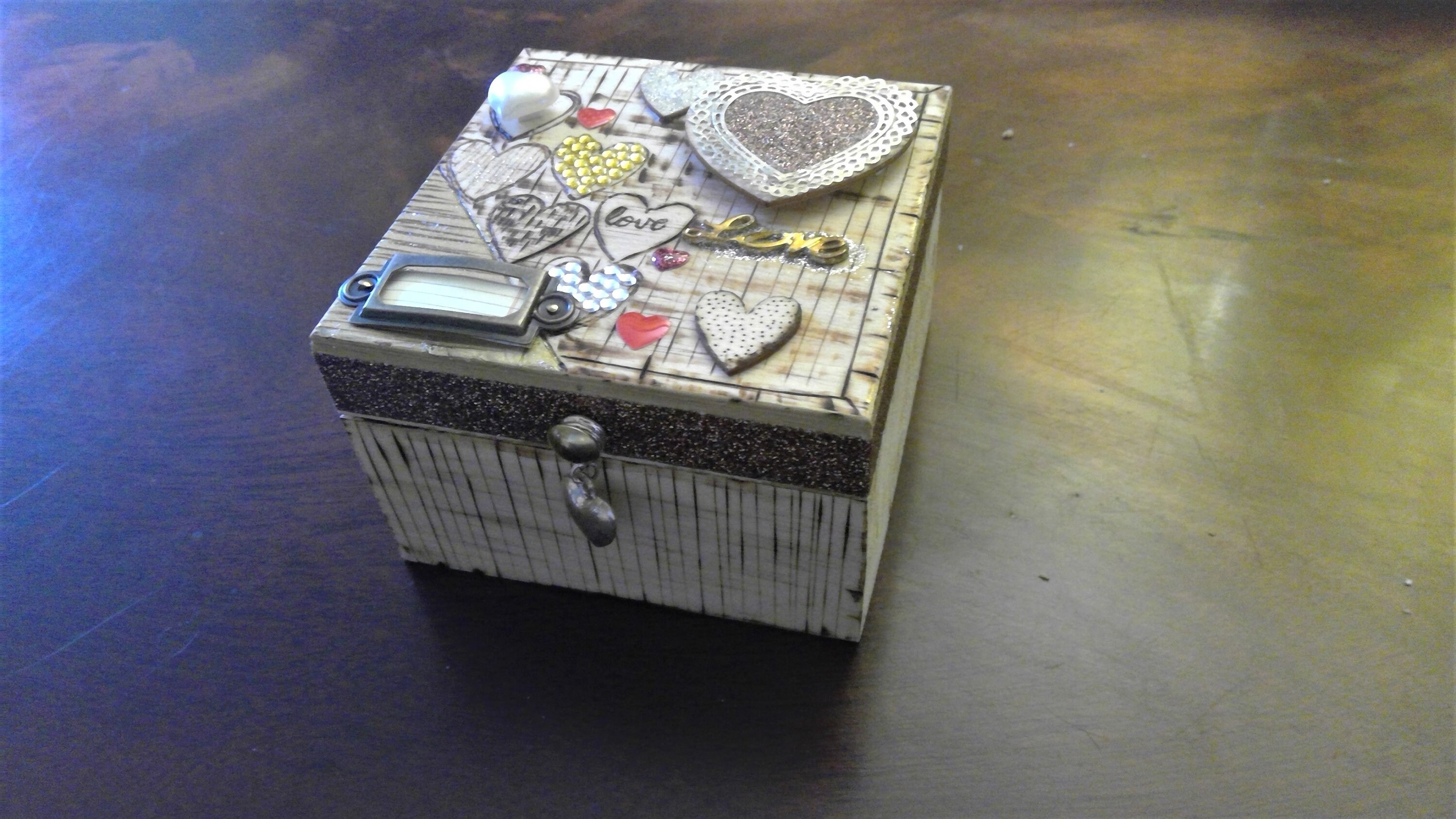 square jewelry box