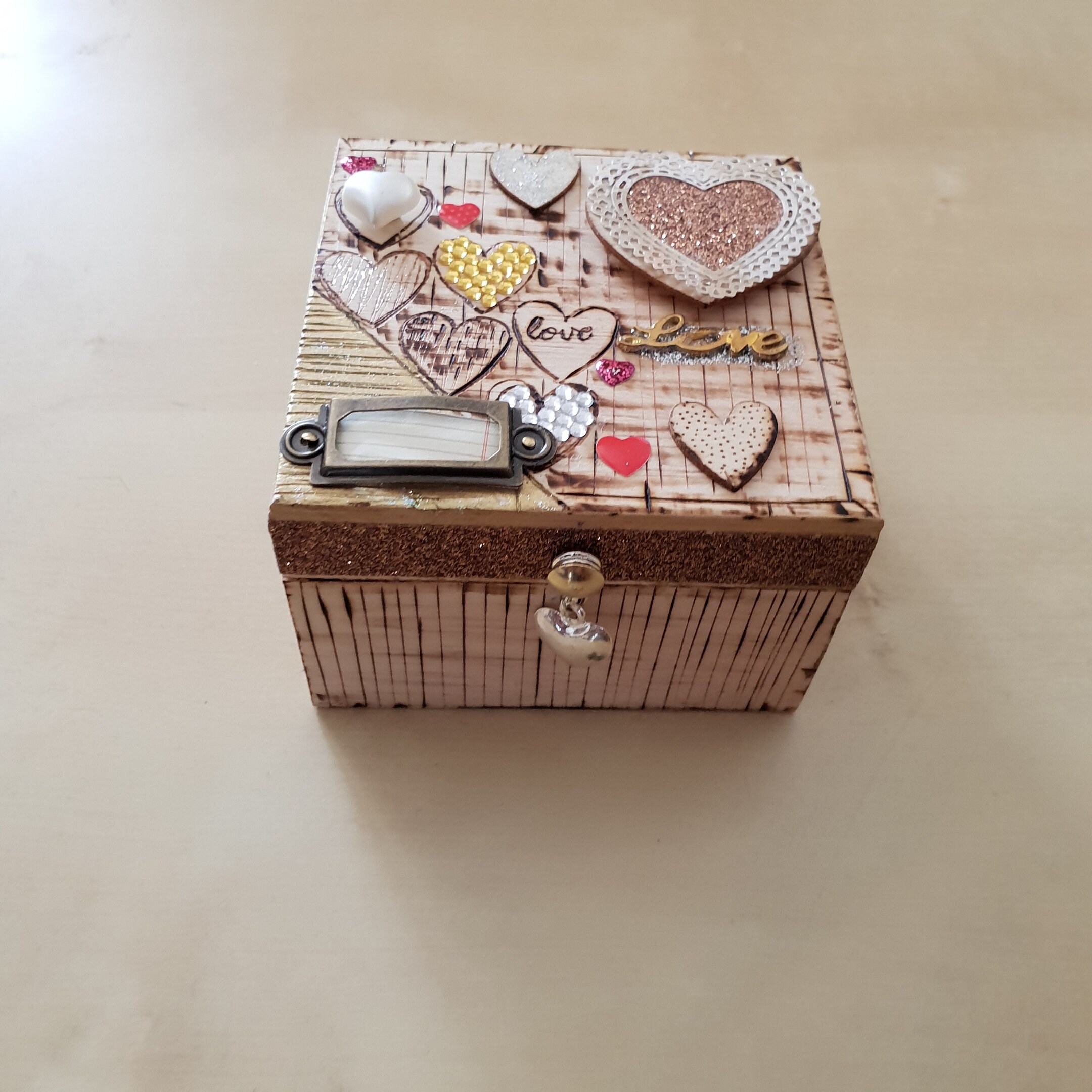 square jewelry box