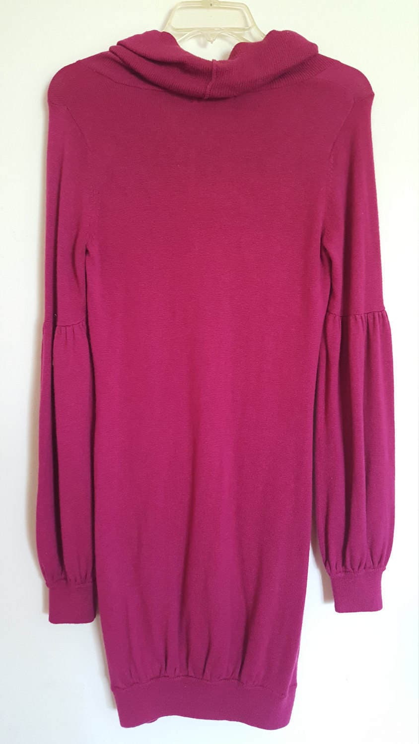 HOTTEST Sweater Dress Purple Pleats Cowl Neck Sz. XS Express | Etsy
