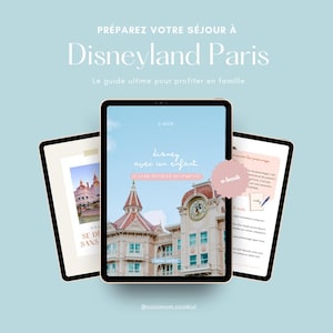 Guide Disneyland Paris en famille | Ebook conseils parents jeunes enfants
