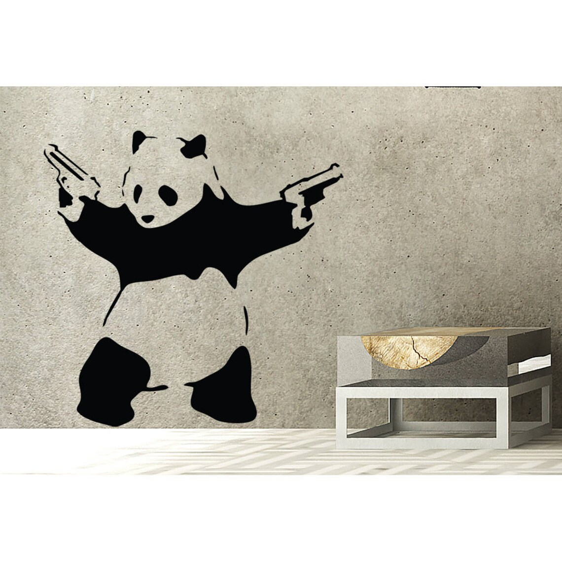 Banksy wall art Banksy decal Banksy decals Banksy decor Etsy