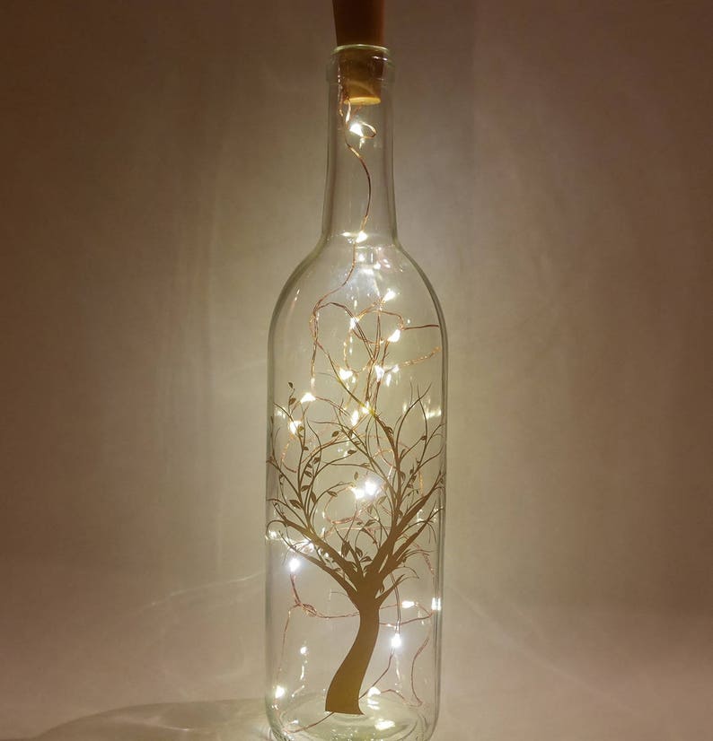 Wine Bottle Light String Light Decor Fairy Light Bottle Etsy New Zealand
