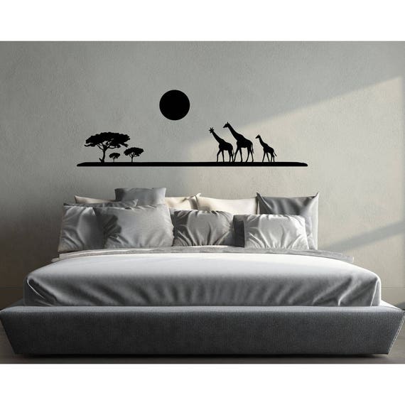Above Bed Wall Decor Above The Bed Art Above Bed Wall Art Etsy above bed wall decor above the bed art above bed wall art dorm decor idea giraffe wall decal above crib art modern animal decor