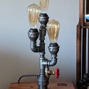 Industrial Pipe Lamp Pipe Lamp Edison Lamp, Desk Lamp, Table Lamp ...