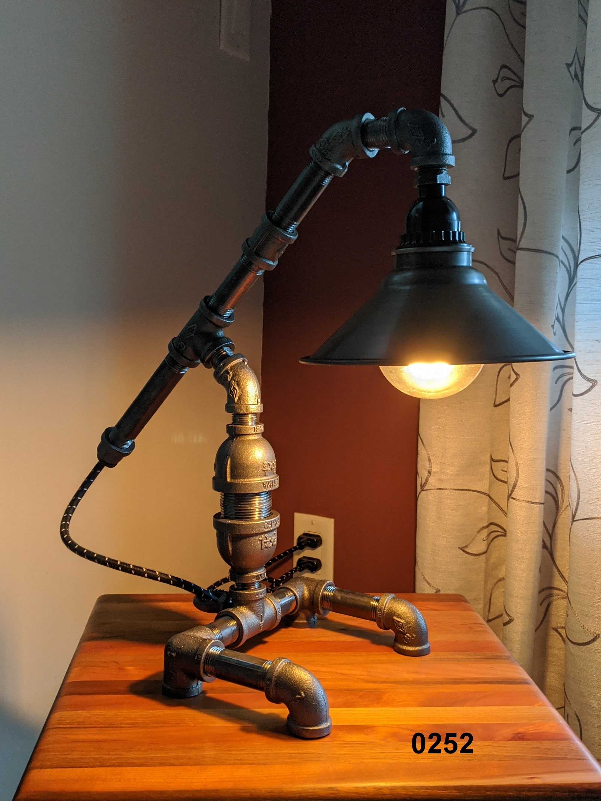 Dutch Boy & Signage on Building - Table Lamp,Steampunk lamp,Rustic dec –  JMan Photography