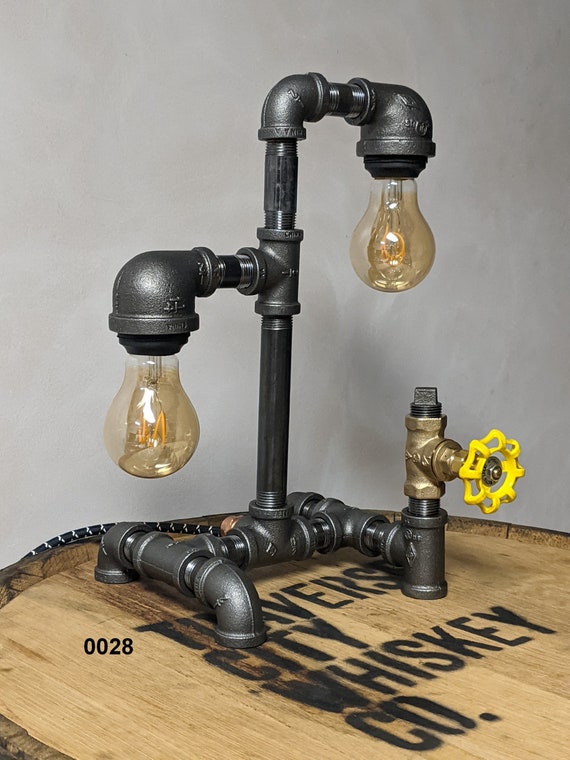 Dutch Boy & Signage on Building - Table Lamp,Steampunk lamp,Rustic dec –  JMan Photography