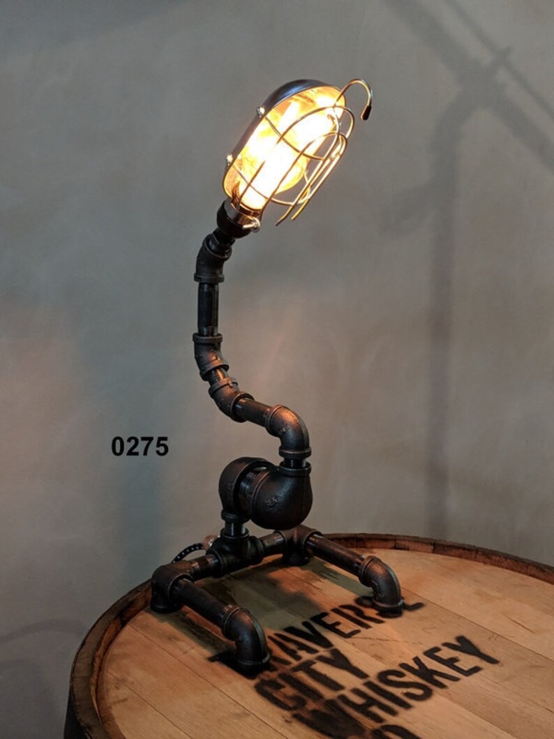 pipe desk lamp