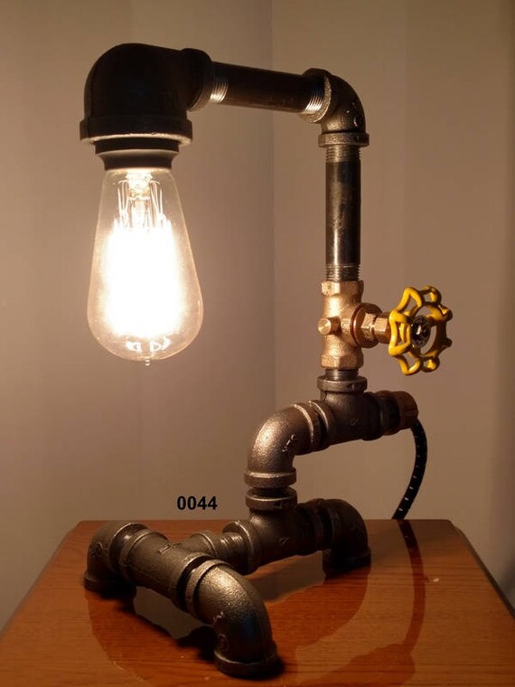 Etsy on sale pipe lamp