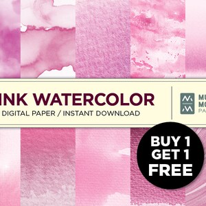 brush stroke paper painted paper watercolor clipart Yellow Watercolor Digital Paper Instant Download watercolor background watercolour