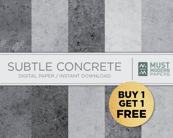 Digital Concrete Paper, Concrete Paper, Concrete Backgrounds, Stone ...