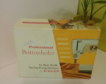 Vintage Singer Professional Buttonholer, Singer Buttonholer, sewing needs.