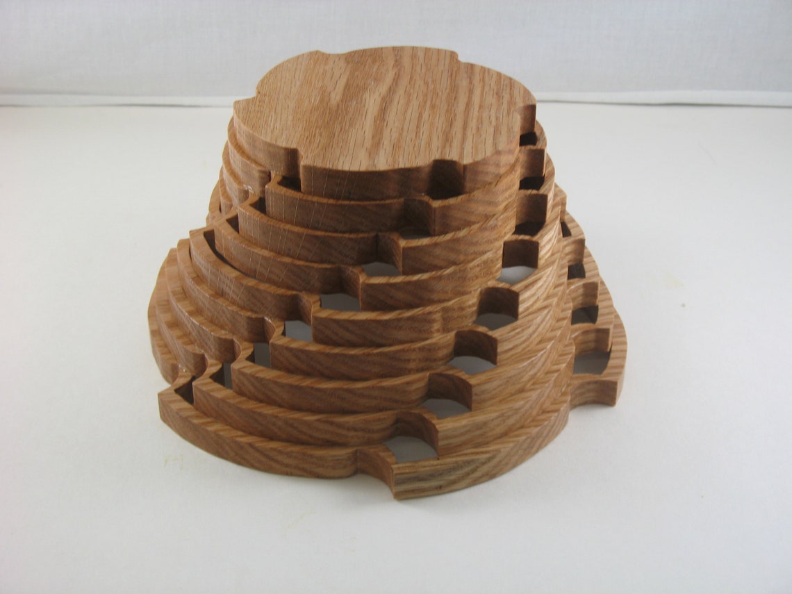 Scroll saw basket scroll saw bowl basket bowl hand crafted Etsy
