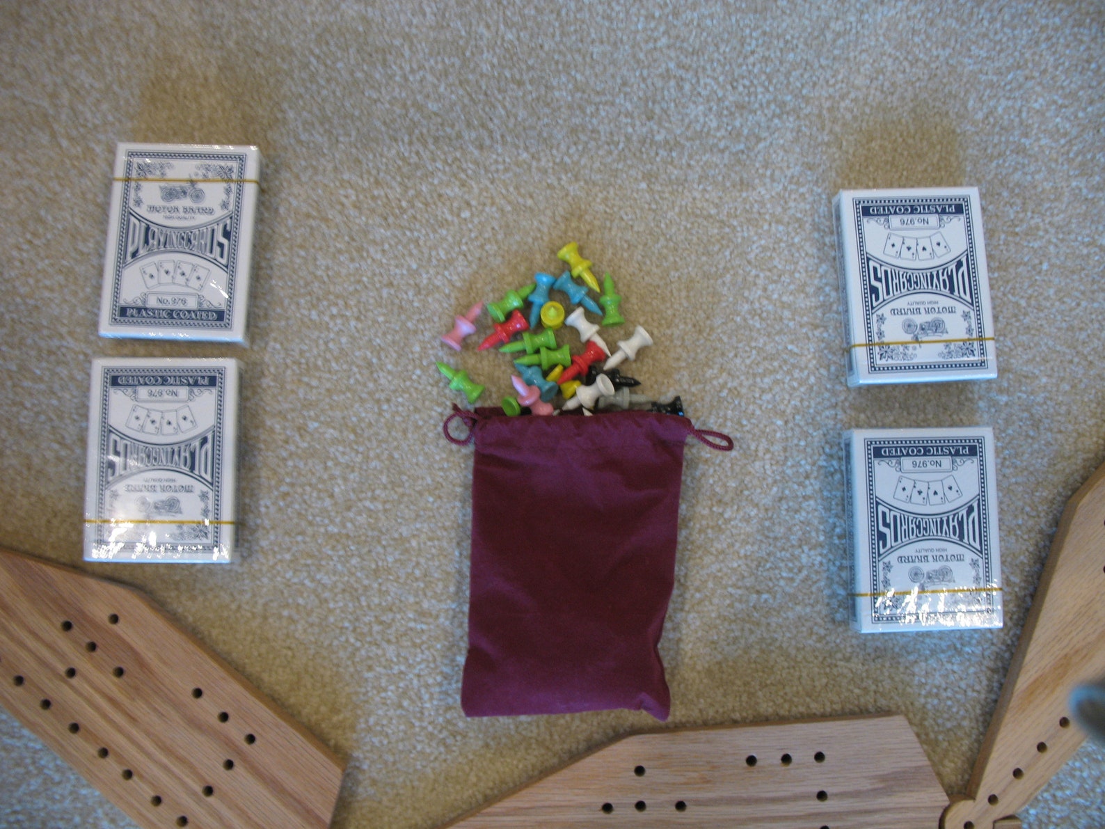 Pegs and Joker Game Hand crafted wooden Pegs and Jokers Game Etsy