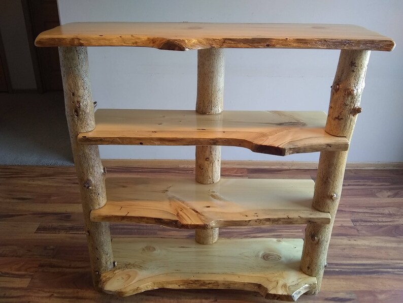 Live edge Rustic Shelves Log Shelves Hallway Shelves Rustic Etsy