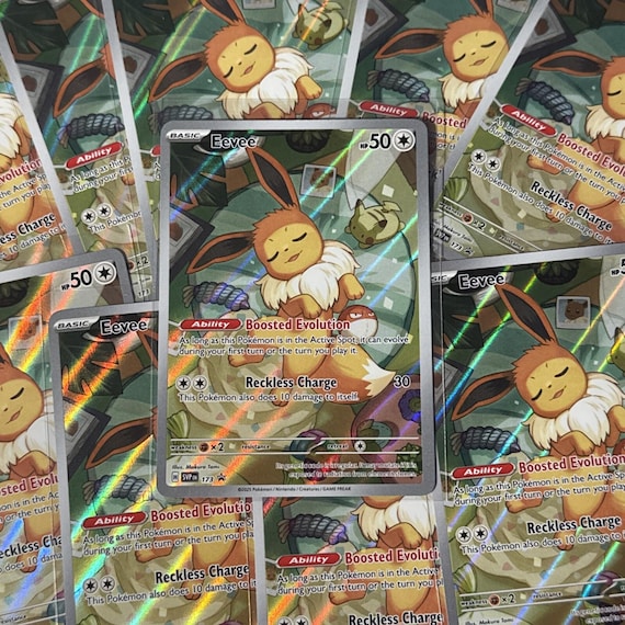 Eevee Promo Prismatic Evolutions ETB Elite Trainer Box 2024