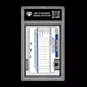 Tarjeta de novato de Cam Schlittler 111, grado 10, RC 2026, Serie 1 de Topps, Yankees imagen 2