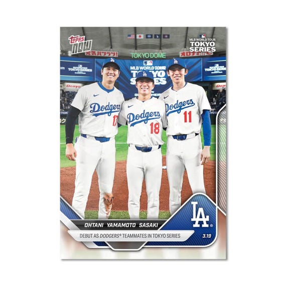 Graded 10 Shohei Ohtani Roki Sasaki Yamamoto RC 2025 Topps