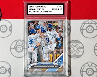 Geklasseerd als 10 2024 Topps nu MLB 492 Bobby Witt Jr. Kansas City Royals