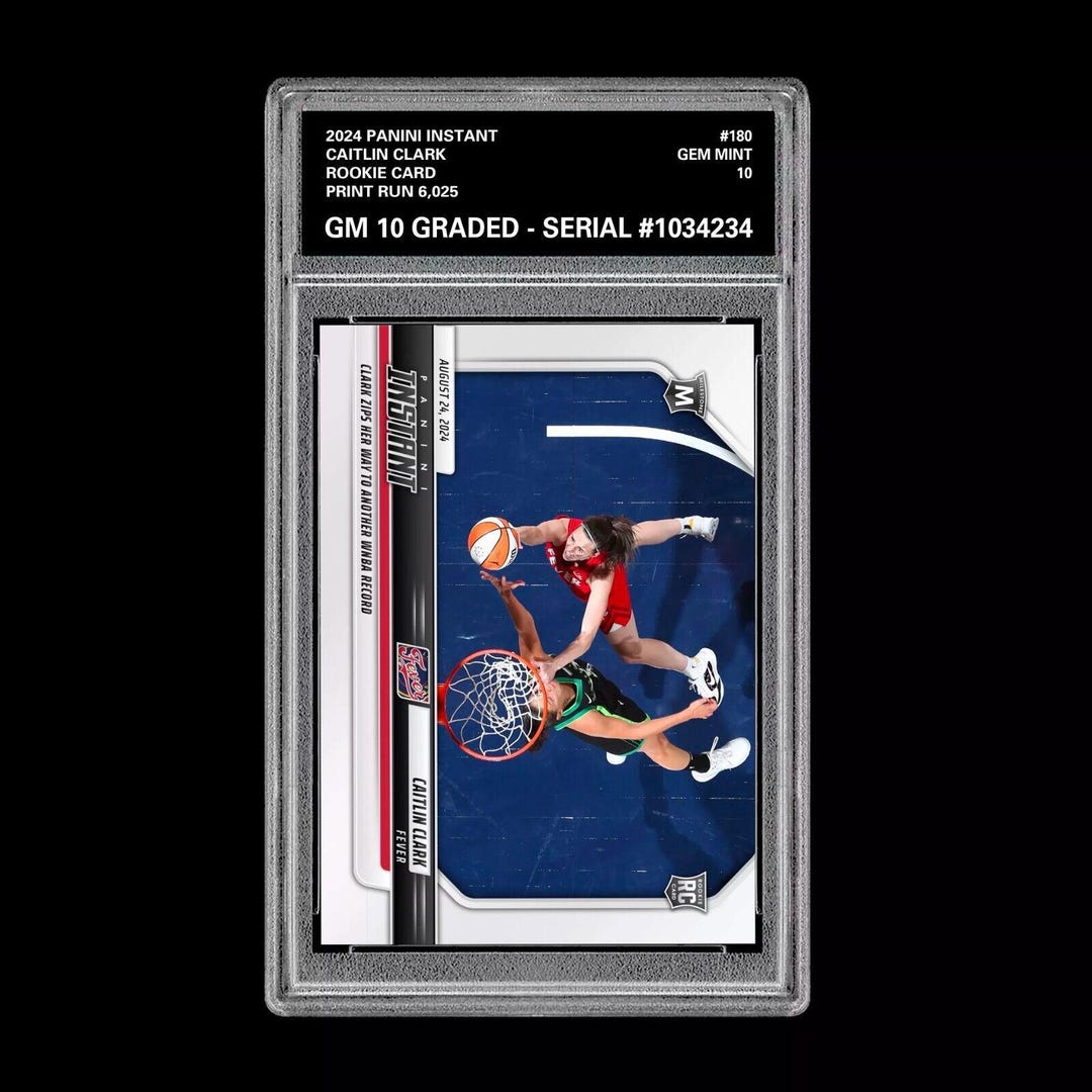 caitlin clark rookie card graded 2024 Panini Collection Caitlin Clark #RBCC Record Breaker RC Basketball PSA 10 Gem Mint : Collectibles & Fine Art 2024 PANINI PRIZM WNBA Card Number The best Caitlin Clark cards