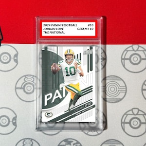 Graded 10 2024 Panini Football 10 Jordan Love Green Bay Packers The National