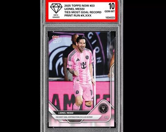 2024 Topps Now MLS #38 リオネル・メッシ ブラック パラレル 90/99