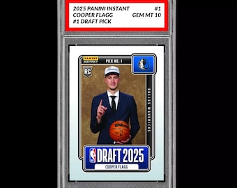 GM10 Graded 10 Cooper Flagg RC Rookie 2025-26 Panini Instant Draft 1