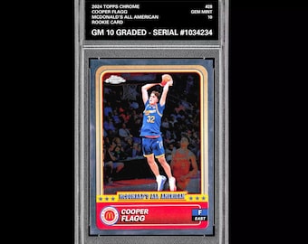 クーパー・フラッグのサイン入りルーキーカード（COA付き） - Etsy 日本