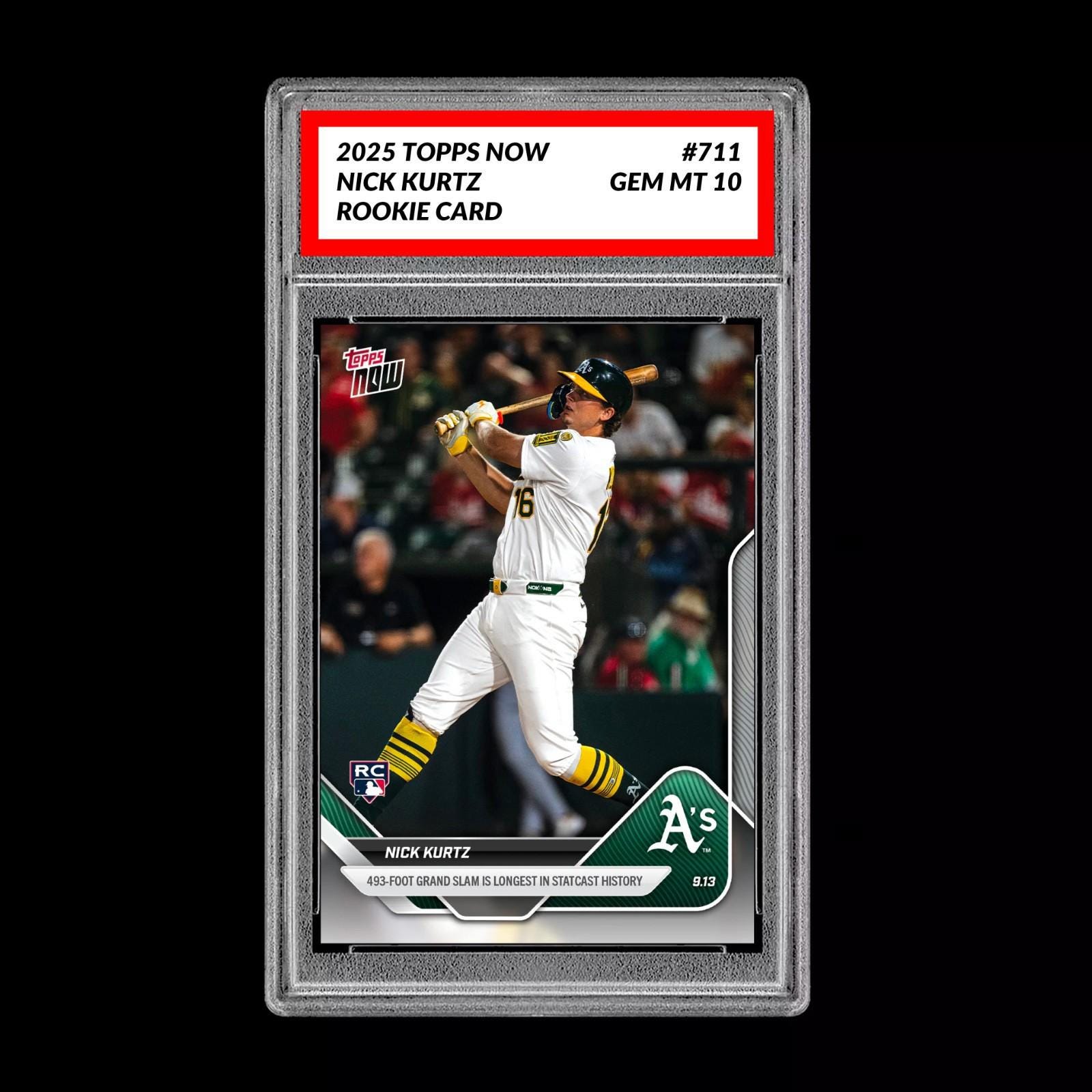 グレード10 ニック・カーツ RC グランドスラム 2025 MLB トップス NOW 