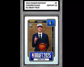 GM10 Graded 10 Cooper Flagg RC Rookie 2025-26 Panini Instant Draft 1