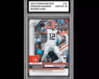 Shedeur Sanders, clasificado 10 - Panini Instant 2025 11 RC Rookie Browns