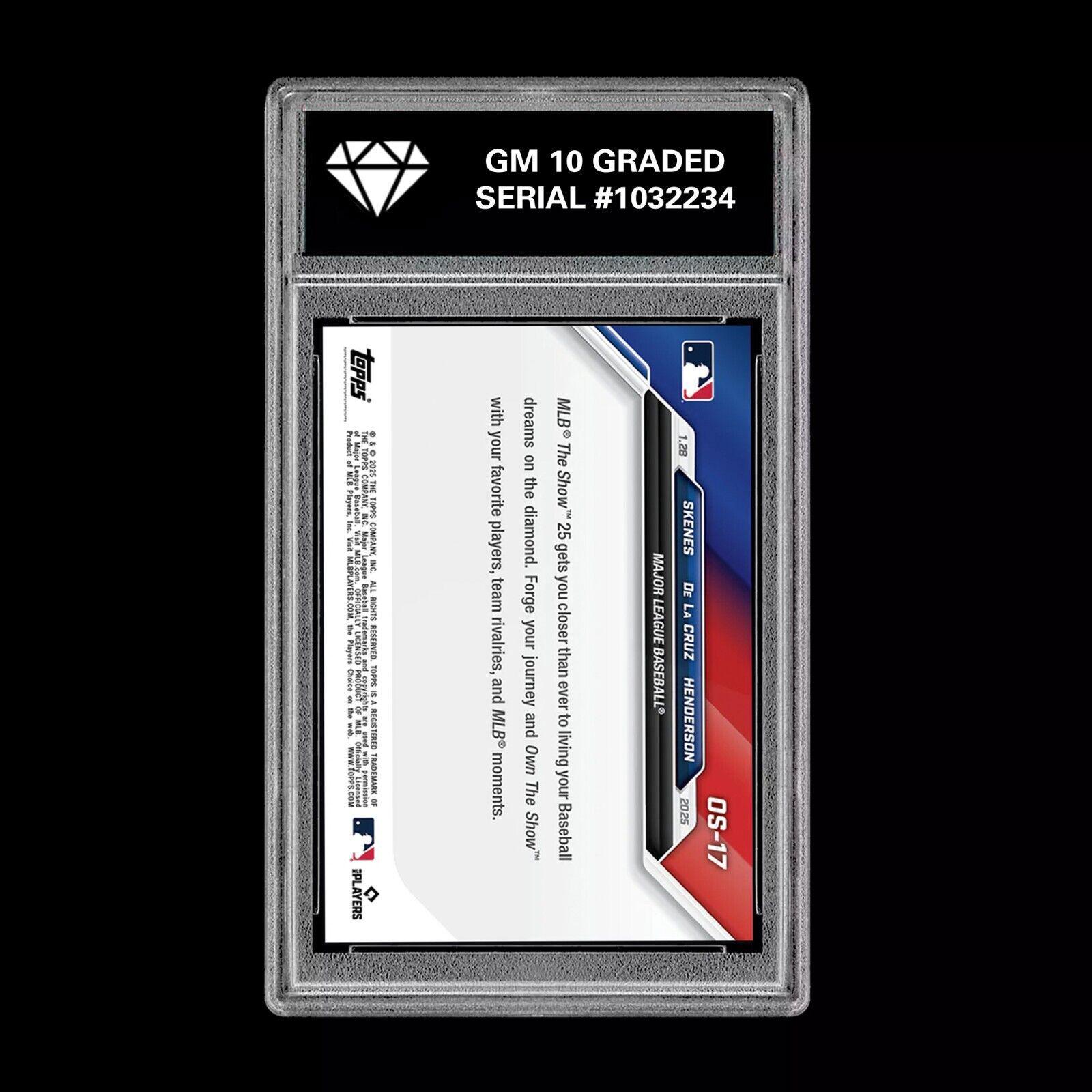 グレード10 スケネス クルーズ ヘンダーソン 2025 Topps Now MLB The 