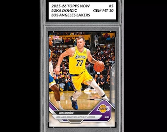 10 Luka Doncic 5 2025-26 Topps nu Basketball Lakers