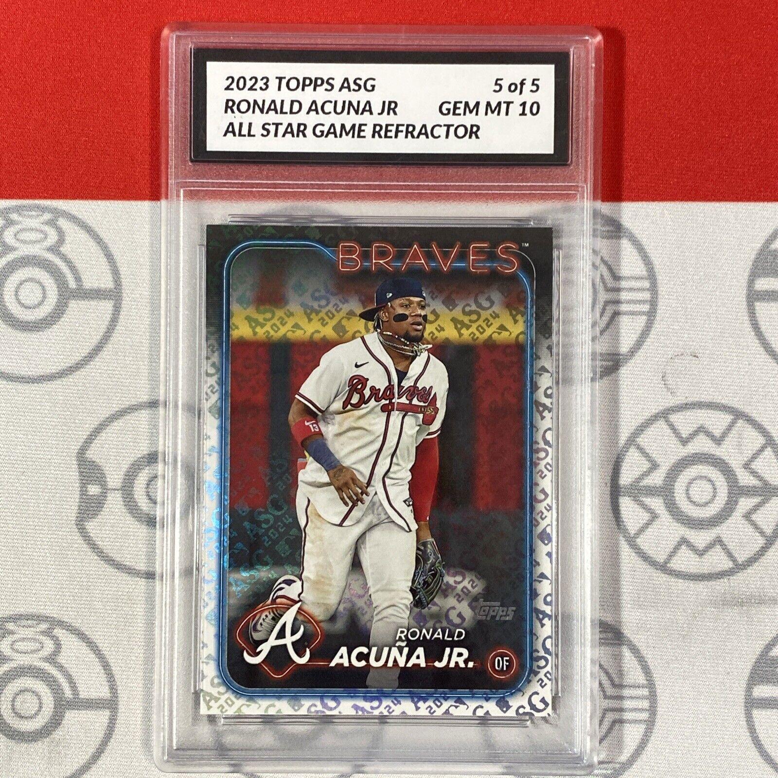 ブレーブス アクーニャ ジュニア 2023 オールスター サインボール