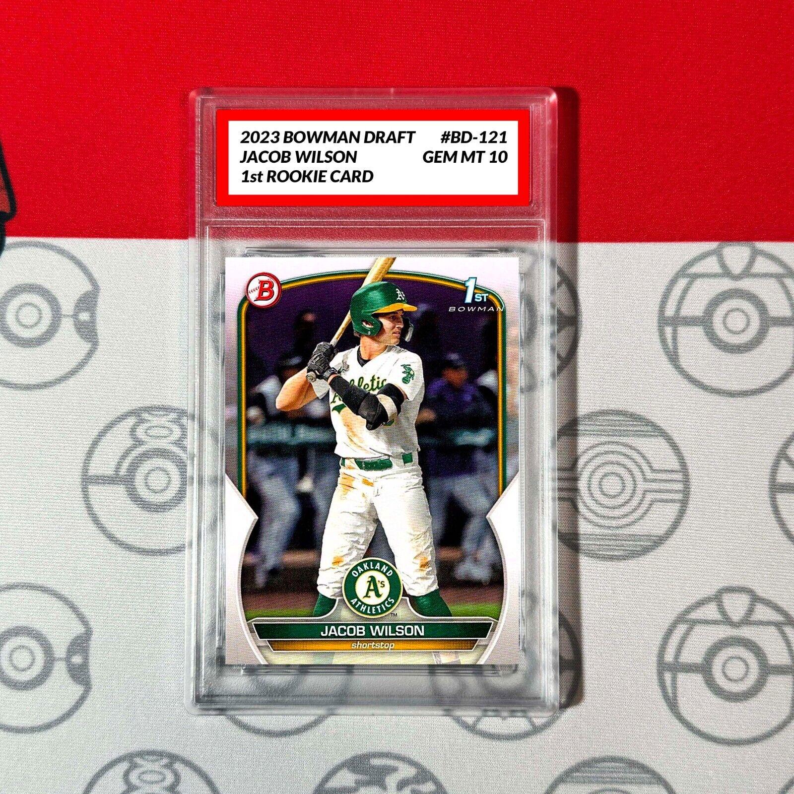 CARTA PROSPECT 2024 Bowman Jacob Wilson #BP-3 - Oakland Athletics EUR 3,39 - PicClick IT
